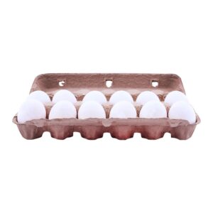 Farm Fresh White Eggs – Pack of 12