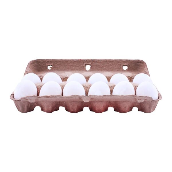 Farm Fresh White Eggs – Pack of 12